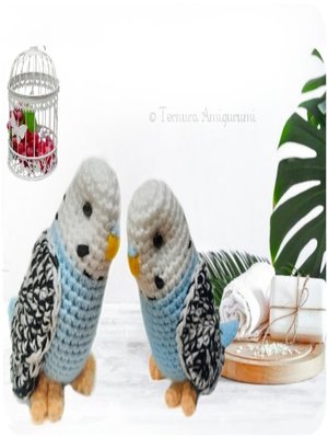 cover image of crochet pattern Australian parakeet